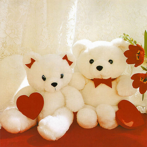 poster of Play Cute Teddy Bears Slide Game Online 2024 game