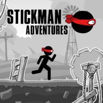 ملصق اللعبة Stickman Adventures