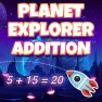 poster of Planet Explorer Addition game