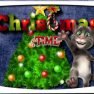 poster of Talking Tom Christmas Time game