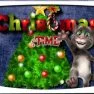 poster of Talking Tom Christmas Time game