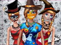 poster of Halloween Doll Creator game