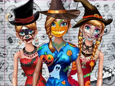 poster of Play Halloween Doll Creator Game Online 2024 game