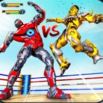 ملصق اللعبة Robot Ring Fighting Wrestling Games