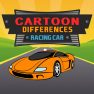 poster of Cartoon Racing Car Differences game