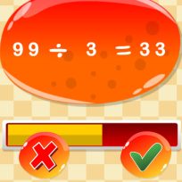 ملصق اللعبة True and False Math Game