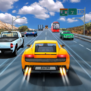 poster of Highway Road Racing game