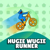 ملصق اللعبة Hugie Wugie Runner