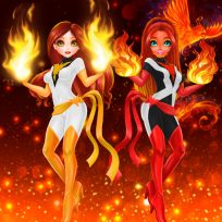 poster of Princess Flame Phoenix game