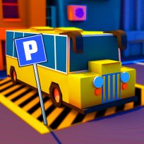 ملصق اللعبة Bus Parking City 3D