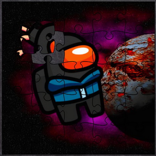 poster of Play Among Them Space Puzzle Game Online 2024 game