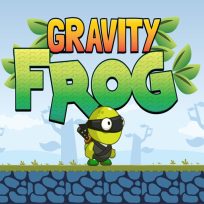 ملصق اللعبة Gravity Frog