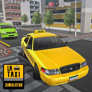 poster of LA Taxi Simulator game