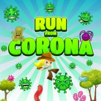 poster of Run From Corona game