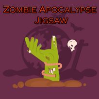 ملصق اللعبة Zombie Apocalypse Jigsaw