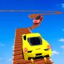 poster of Tricky Impossible Tracks Car Stunt Racing game