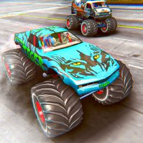 ملصق اللعبة Monster Truck Stunt Driving Simulation