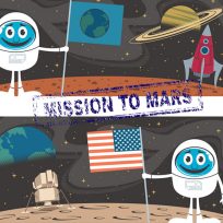 ملصق اللعبة Mission To Mars Differences