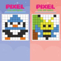 ملصق اللعبة Pixel Color Kids