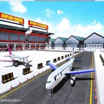 ملصق اللعبة Airplane Parking Mania Simulator 2019