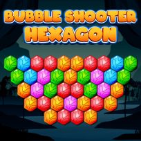 ملصق اللعبة Bubble Shooter Hexagon