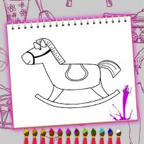 poster of Coloring Book Toy Shop game