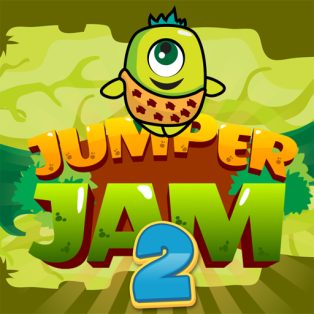 ملصق اللعبة Jumper Jam 2