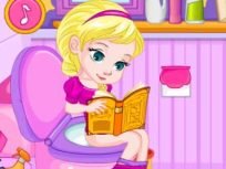 poster of Potty Train Baby Elsa game