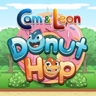 poster of Cam and Leon Donut Hop game