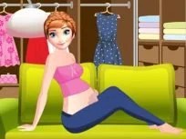 poster of Pregnant Anne Dressing Room game