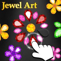 ملصق اللعبة Jewel Art