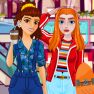 poster of Max and Eleven BFF Strange DressUp game