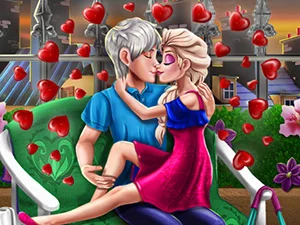 poster of Play Ice Queen Romantic Date Game Online 2024 game