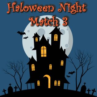 poster of Halloween Night Match 3 game