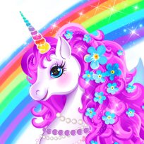 ملصق اللعبة Unicorn Dress Up – Girls Games