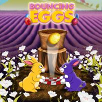 ملصق اللعبة Bouncing Eggs