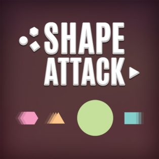 ملصق اللعبة Shape Attack