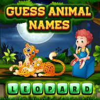 ملصق اللعبة Guess Animal Names