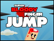 poster of Super Bloody Finger Jump game