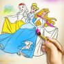 poster of Princesses Coloring Book game