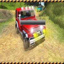 ملصق اللعبة Jeep Stunt Driving Game