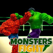 ملصق اللعبة Monsters Fight