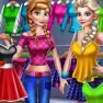 poster of Princesses Casual Outfits game