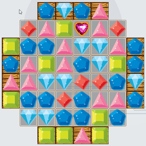poster of Play Jewels Matching Deluxe Game Online 2024 game