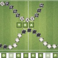 ملصق اللعبة Wordsoccer.io