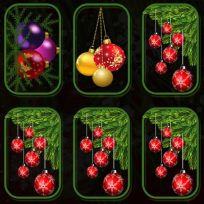 poster of Christmas Ornaments Memory game