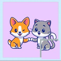 poster of Cats and Dogs Puzzle game