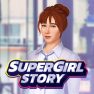 poster of Super Girl Story game