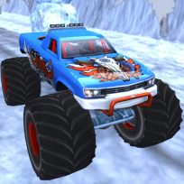 ملصق اللعبة Winter Monster Truck