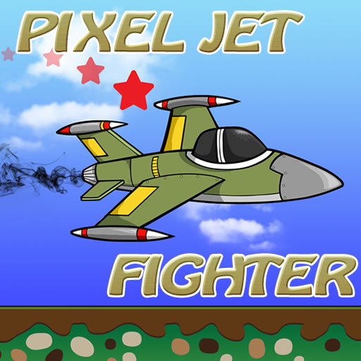 poster of Play Pixel Jet Fighter Game Online 2024 game